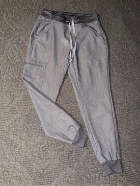Figs Gray Women's Drawstring Jogger Pants